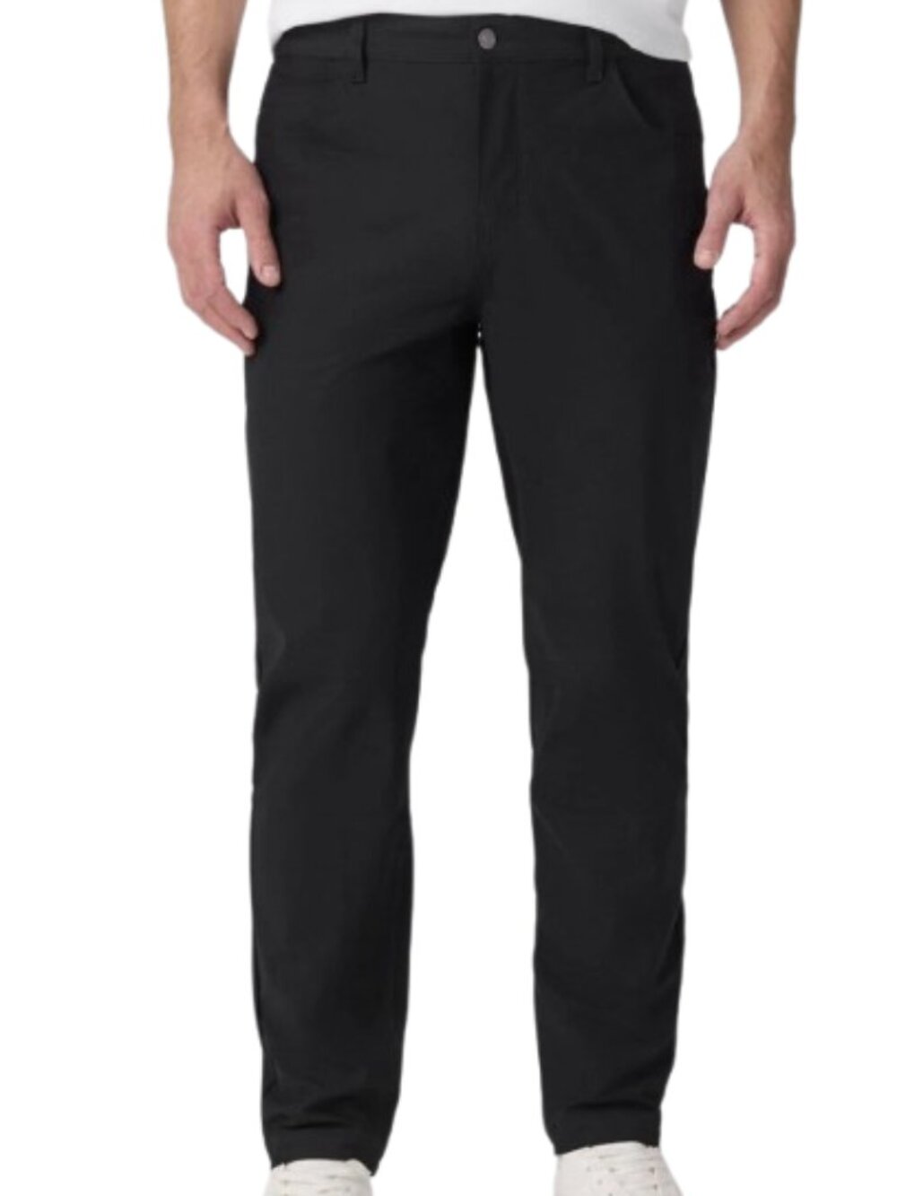 Fabletics The Don 5-Pocket Pant Classic Fit Stretch Mens 36x32 Black NWT